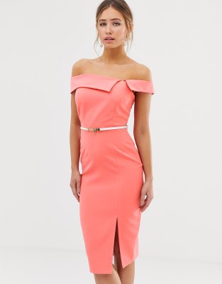 robe corail mariage asos