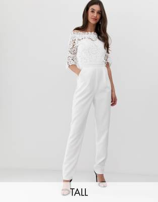 tall bardot jumpsuit