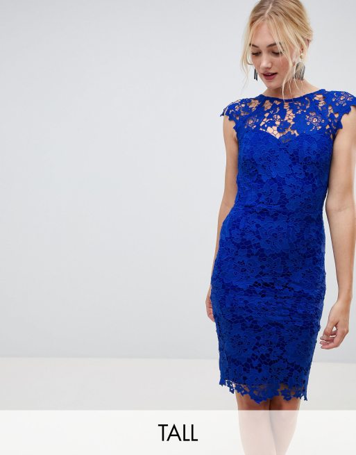 Paper dolls lace dress with store scalloped back