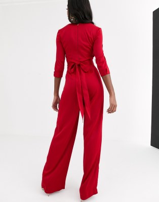 ruby red jumpsuit