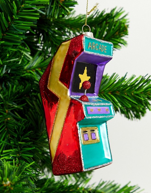 Paperchase arcade game Christmas tree decoration
