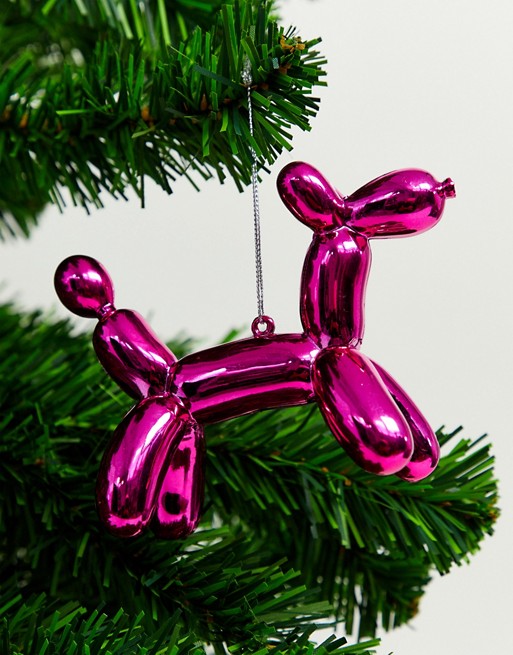 Paperchase balloon dog Christmas tree decoration