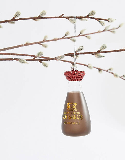 Paperchase Christmas soy sauce bauble decoration