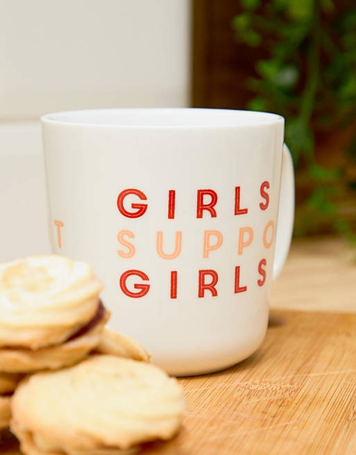 Paperchase Girls support Girls Mug