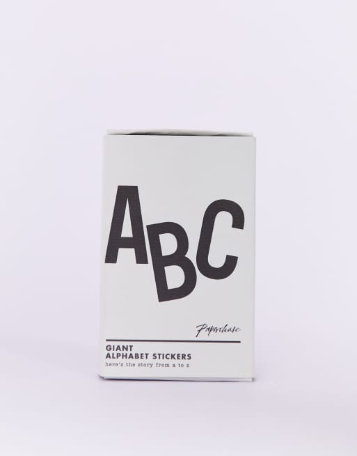 Paperchase - Lettere dell'alfabeto adesive
