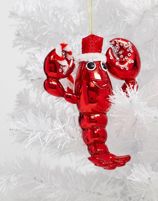 Paperchase lobster Christmas tree decoration