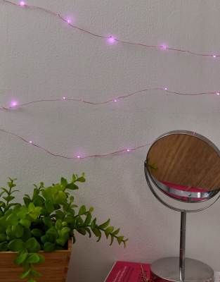 Paperchase Paperchase pink string lights-Multi