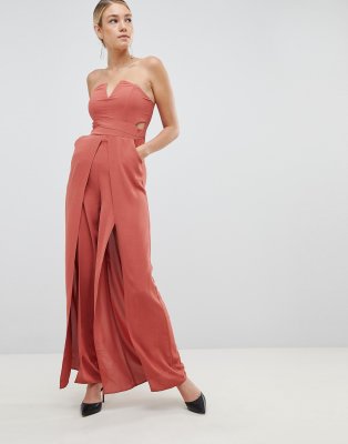 asos strapless jumpsuit