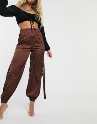 high waist parallel pants