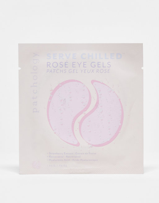 Parches de gel para el contorno de ojos Serve Chilled Rose de Patchology