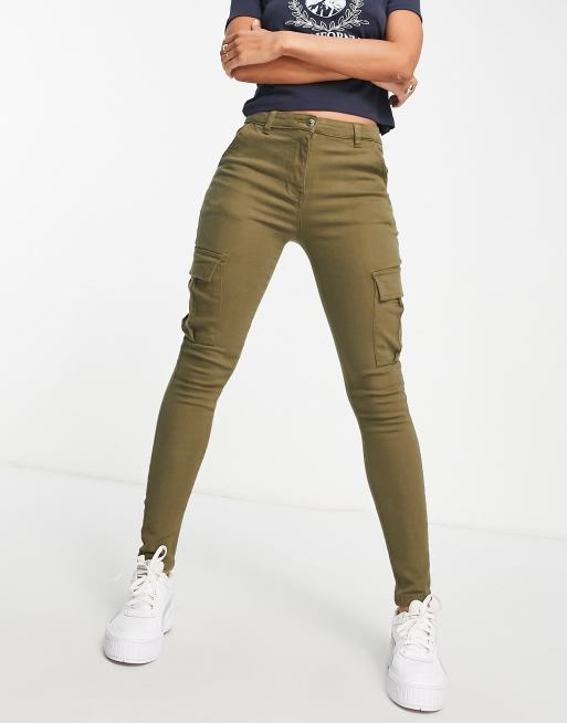 Cargo clearance skinny pants