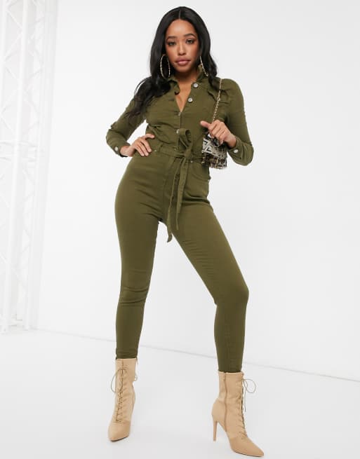 All in one store tight jumpsuit