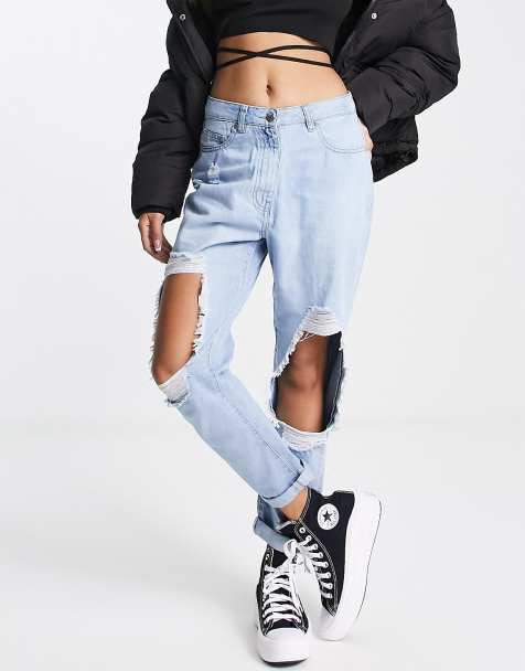 Cute cheap outlet ripped jeans