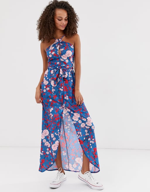 Asos parisian floral on sale dress