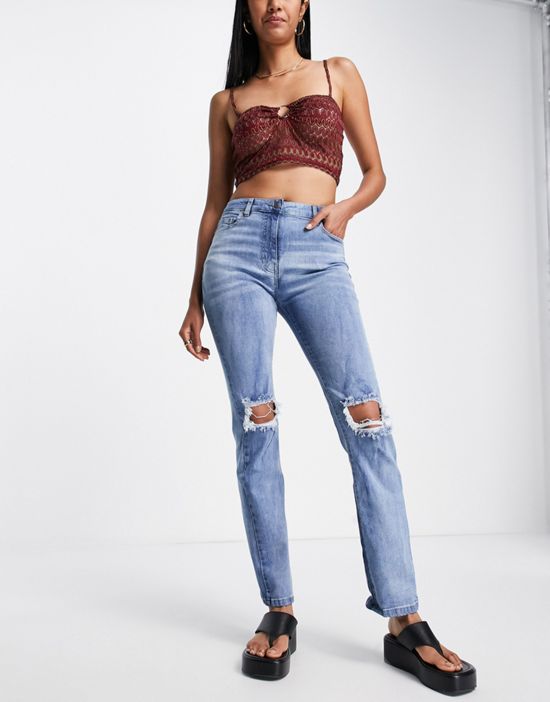 https://images.asos-media.com/products/parisian-high-waist-straight-leg-jeans-with-ripped-knee-in-blue/200975017-4?$n_550w$&wid=550&fit=constrain