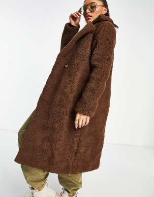 long brown borg coat