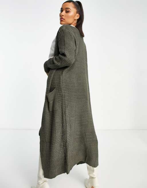 Charcoal Maxi Cardigan