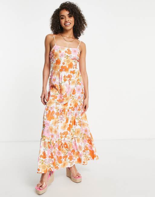 Asos parisian floral on sale dress