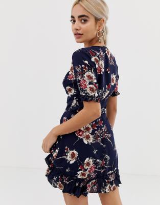 asos parisian floral dress