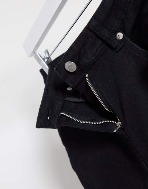 Parisian Petite - Jean skinny avec genoux déchirés - Noir, 3 de 4