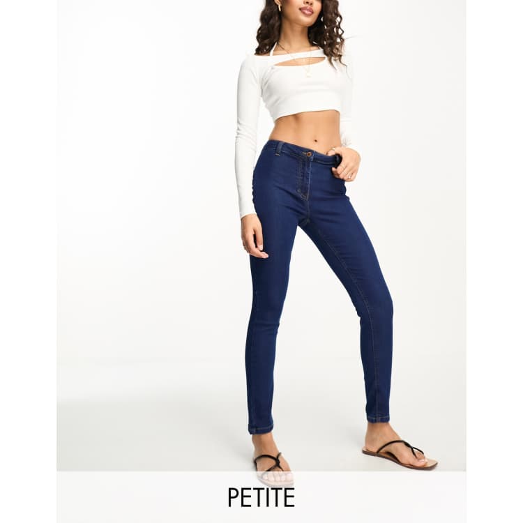 Parisian Petite skinny jeans in indigo