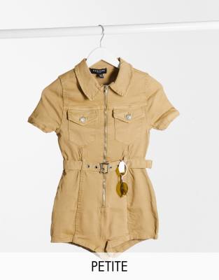 petite utility playsuit