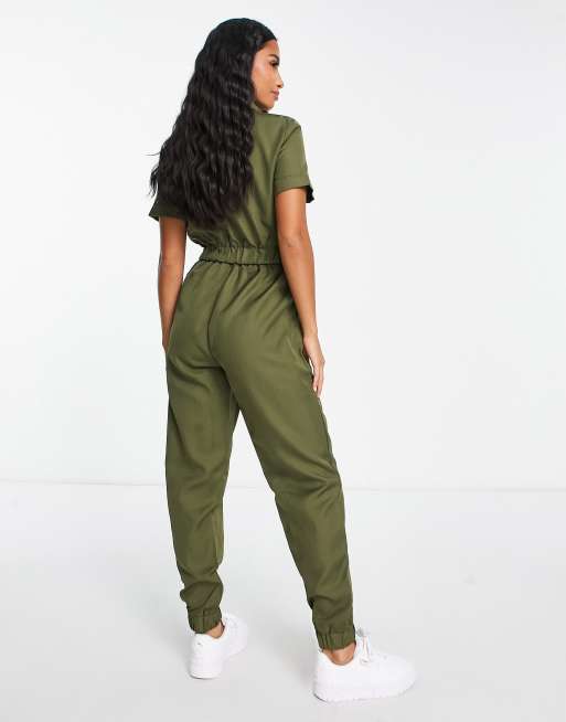 Petite store casual jumpsuit