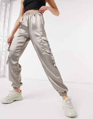 satin sweatpants