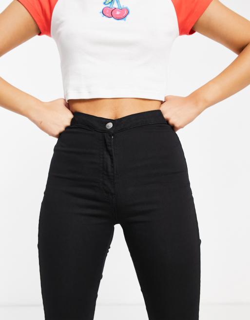Parisian skinny jeans in black, 3 of 4
