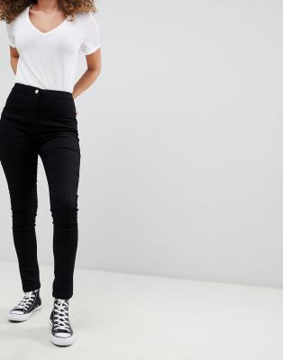 Parisian Cow Print Jeggings, $25, Asos