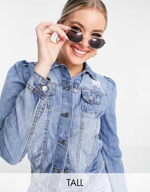 Parisian Tall denim jacket in blue