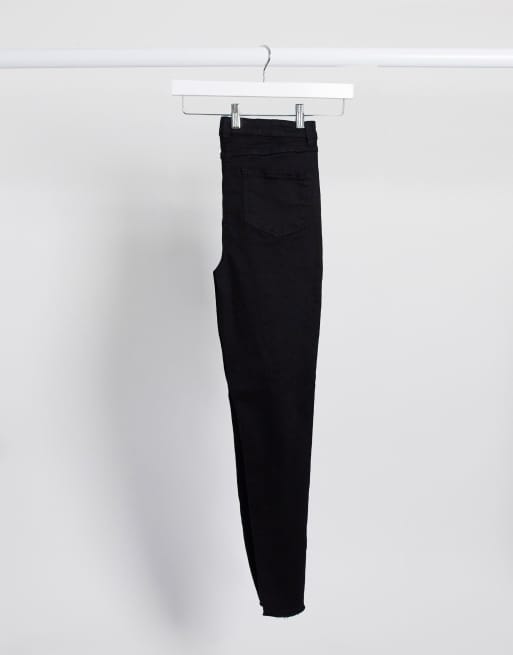 Parisian Tall - Jean skinny avec genoux déchirés - Noir, 2 de 4