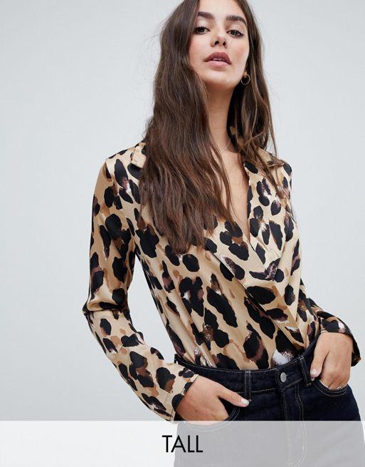 Parisian Tall leopard print body | ASOS