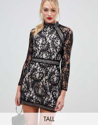 Parisian Tall long sleeve lace dress | ASOS