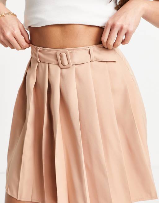 Long pleated tennis clearance skirt