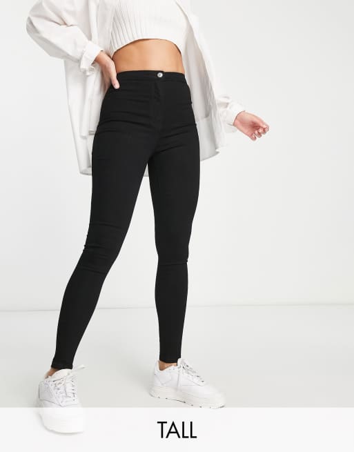 Parisian Tall skinny jeans in black ASOS