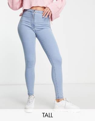 Parisian Tall skinny jeans in light blue