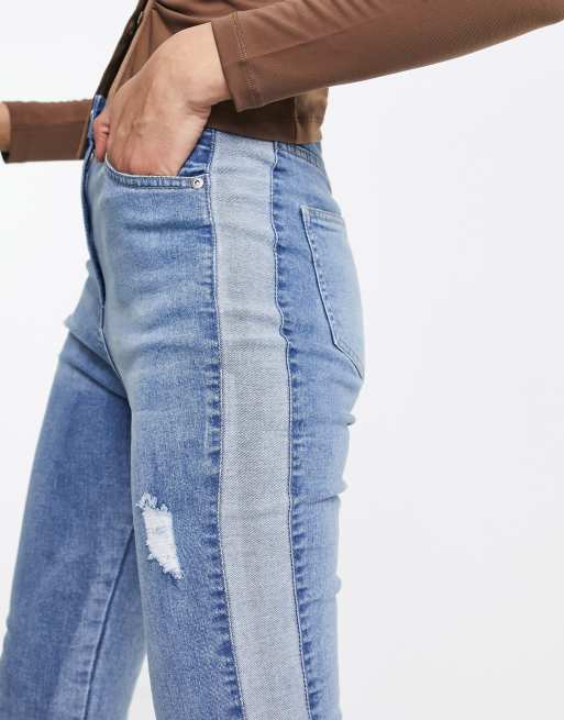 Women's elastic waist jeans sales tall