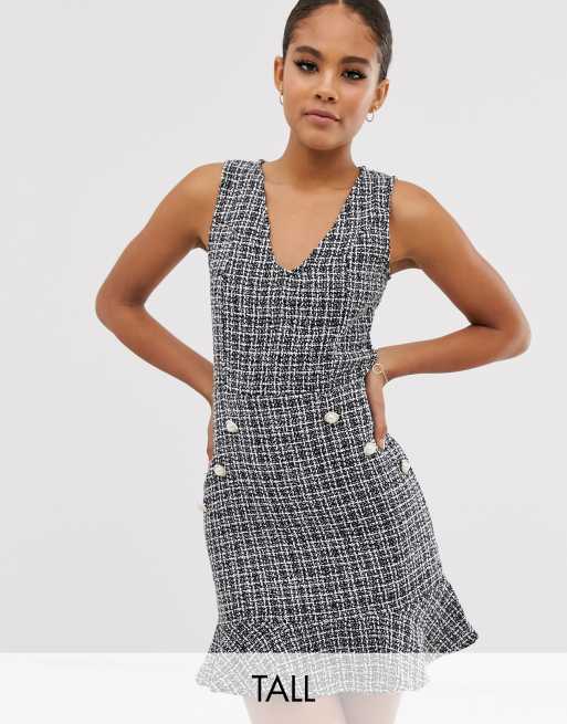 Asos store tweed dress