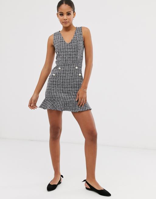 Asos store tweed dress