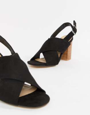 Park lane block hot sale heeled sandals