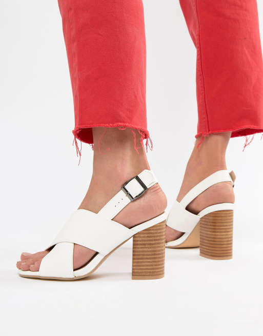 Park lane on sale block heeled sandals