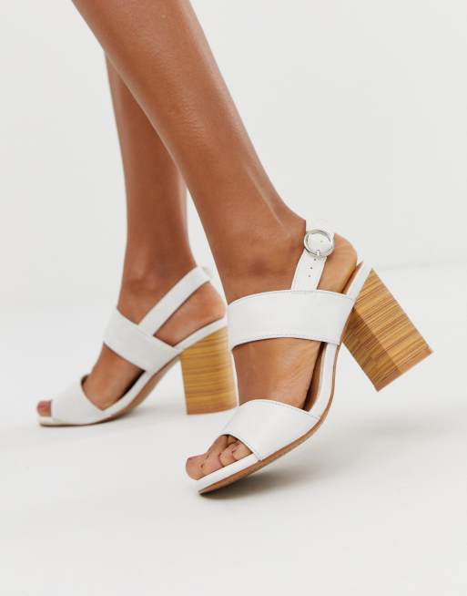 Park lane block heeled sales sandals