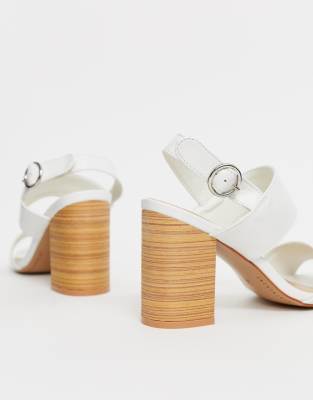 casual block heel sandals