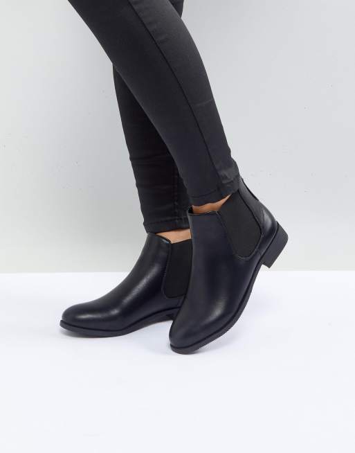 Park Lane Flat Chelsea Boots ASOS