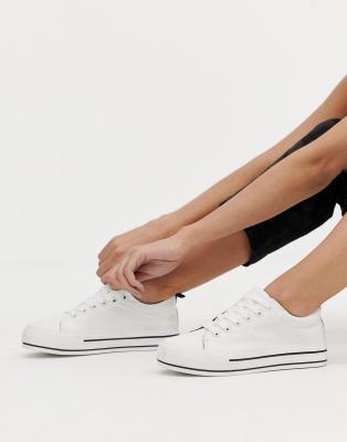 asos flatform trainers