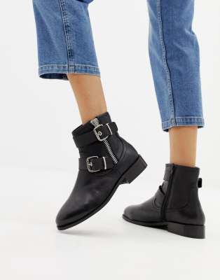 biker ankle boots