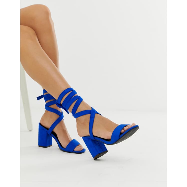 Park lane block heeled on sale sandals