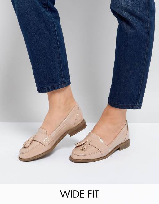 Women's wide hot sale fit loafers