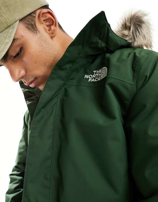 Parka caqui con capucha aislante y resistente al agua Zaneck de The North Face, 5 de 5